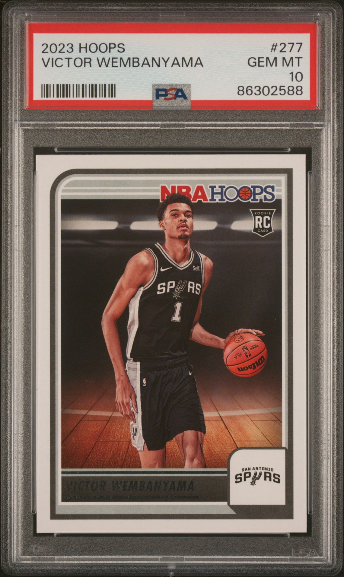 2023 Panini PANINI NBA HOOPS #277 Victor Wembanyama front