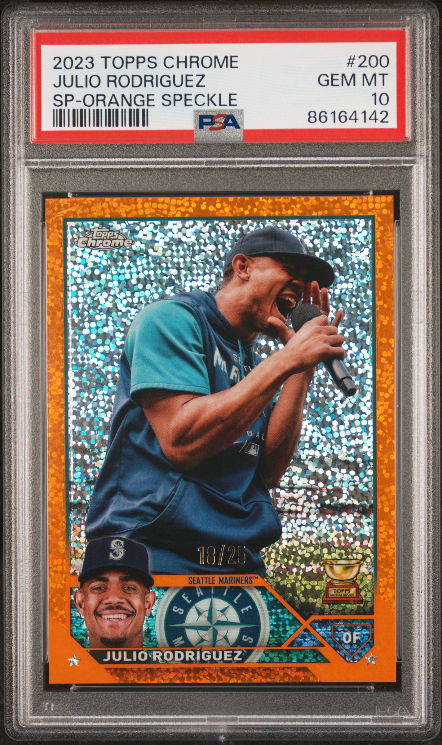 Julio Rodriguez 2023 Topps Chrome