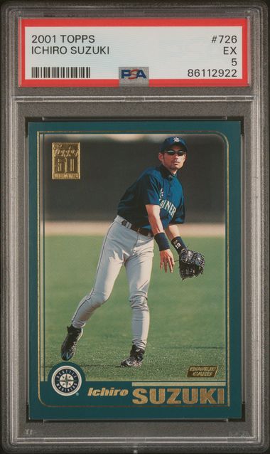 Topps Ichiro front