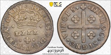 (1706-50) Tostao Gomes-J5.60.01 AU55