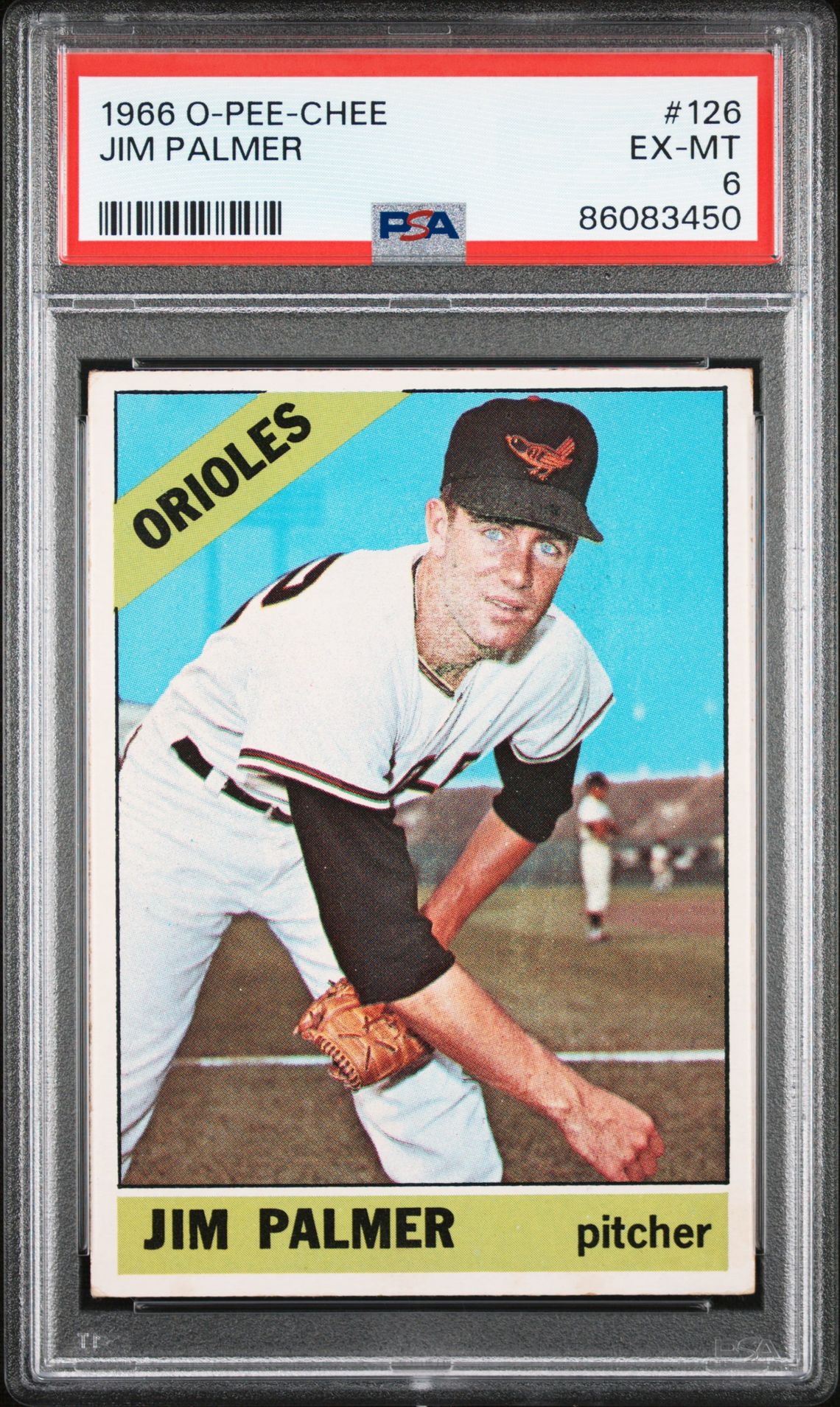 1966 O-Pee-Chee O-PEE-CHEE #126 Jim Palmer front