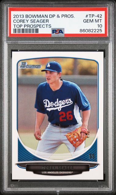 2013 Bowman Bowman Draft TOP PROSPECTS #TP-42 Corey Seager front