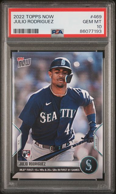 Topps Julio Rodriguez front