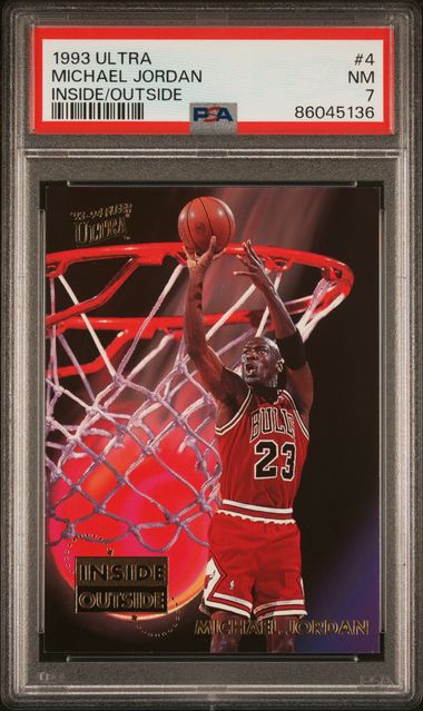 1993 INSIDE/OUTSIDE #4 Michael Jordan front