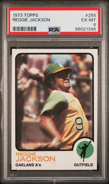 1973 Topps #255 Jackson front