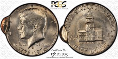 1976-D 50C Clad MS63