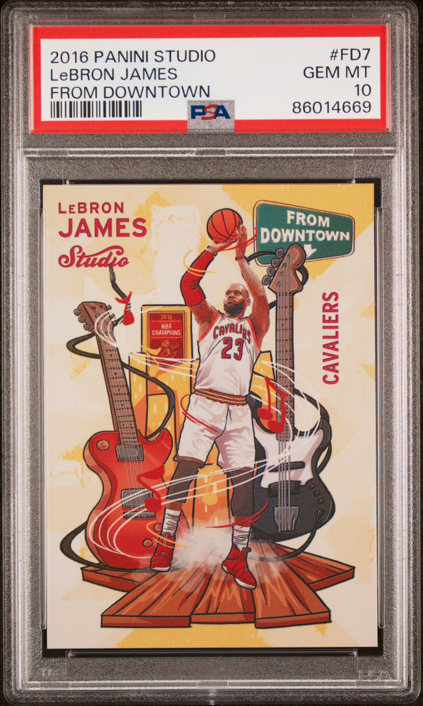 lebron james downtown