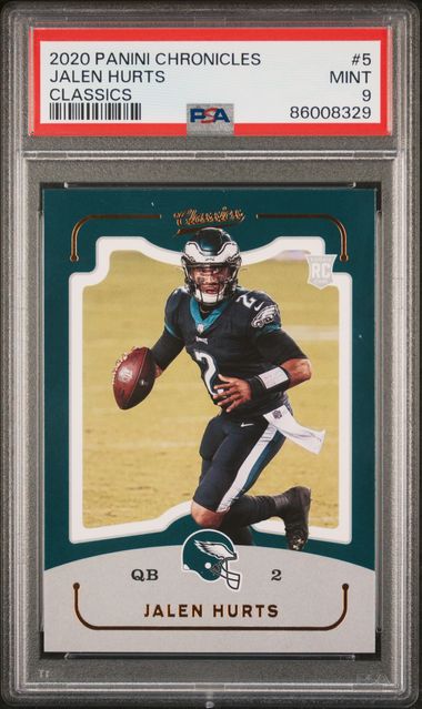 2020 Panini Chronicles CLASSICS #5 Jalen Hurts front