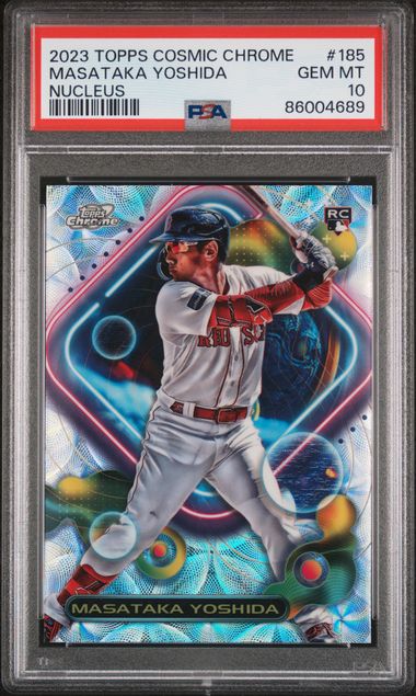 2023 Topps Topps Chrome Cosmic #185 Nucleus Masataka Yoshida front