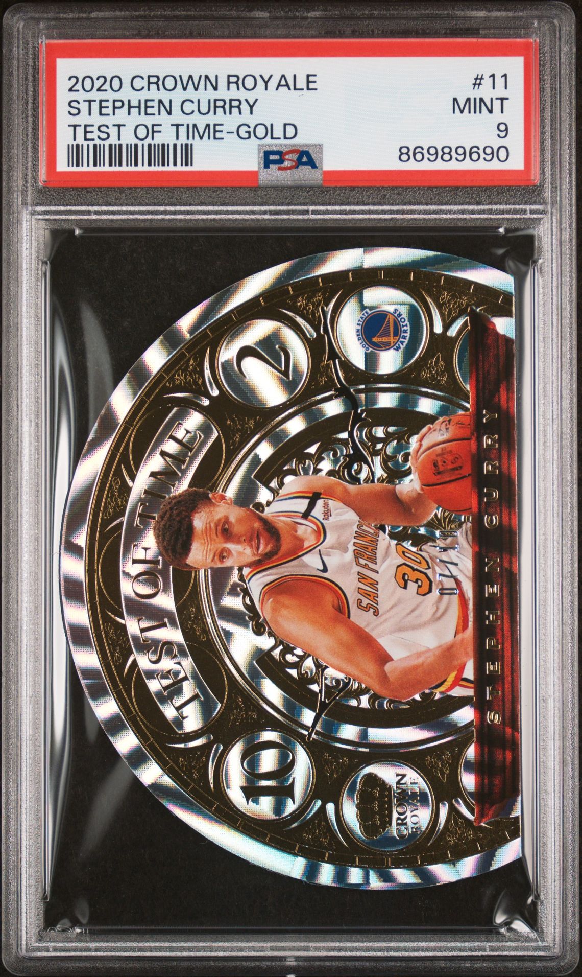2020 Panini GOLD #11 Stephen Curry front