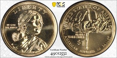 2023-D $1 Native American Position A MS67