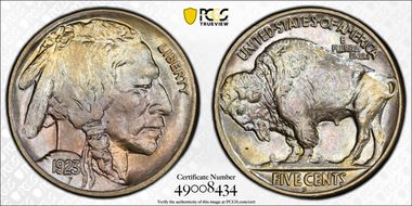 1923-S 5C MS65+