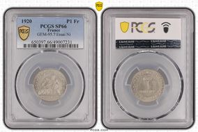 1920 P1 Fr GEM-95.7 Essai Ni SP66