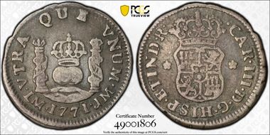 1771-LM JM 1/2 R Calico-125 VF25