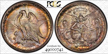 1936-D 50C Texas MS68