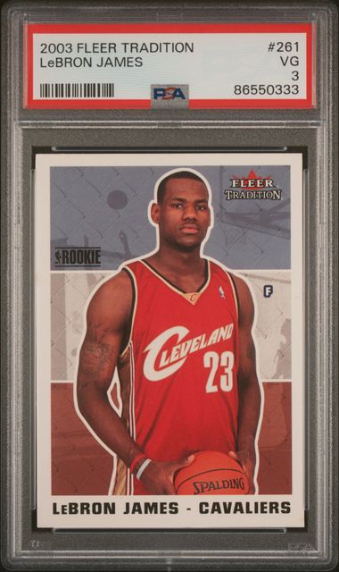 2003-04 Topps Chrome Refractor #111 LeBron James Rookie Card - BGS PRISTINE  10 on Goldin Auctions