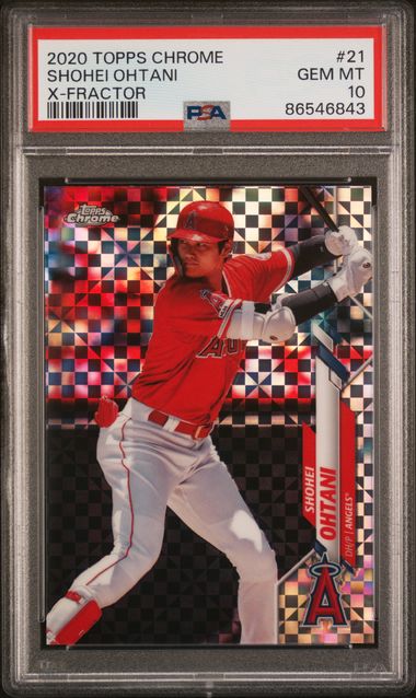 2020 Topps Stadium Club Chrome Superfractor #145 Shohei Ohtani Card (#1/1)  - PSA GEM MT 10 on Goldin Auctions