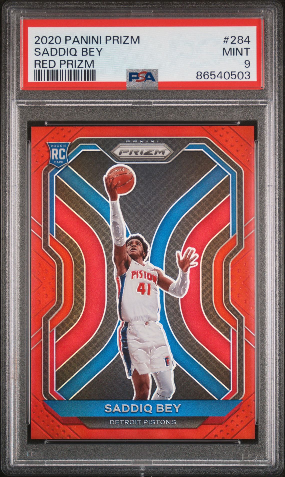 2020 Panini PANINI PRIZM RED PRIZM #284 Saddiq Bey front