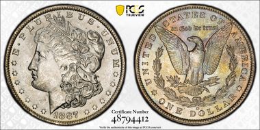 1887-O $1 MS63