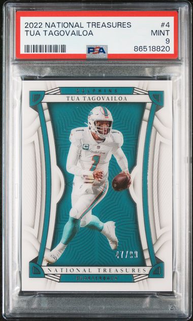 Panini 2024 2020 Phoenix Tua Tagovailoa Flame Throwers PSA 10