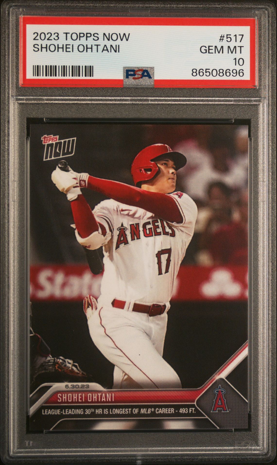 2023 Topps TOPPS NOW #517 Shohei Ohtani front