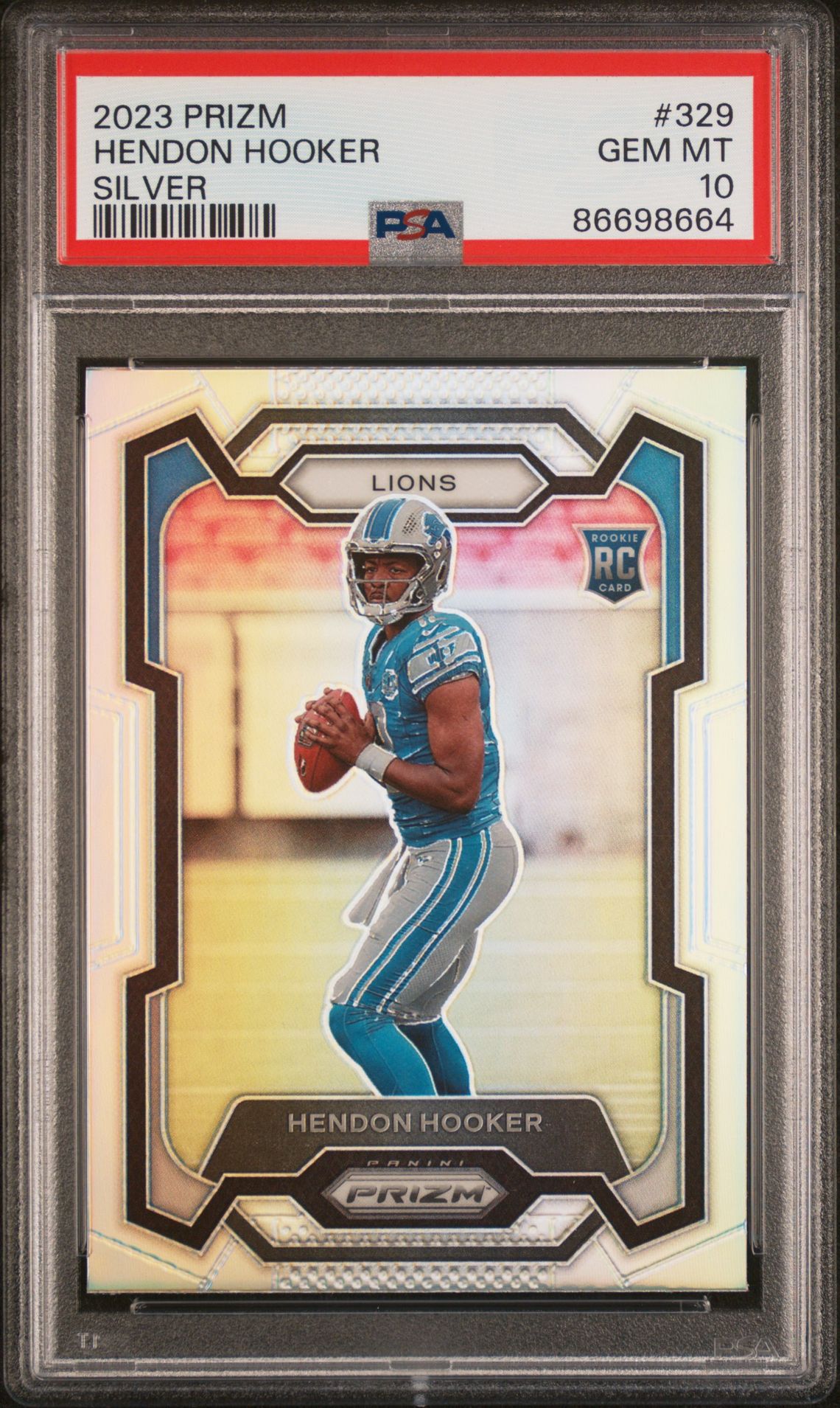 2023 Panini PANINI PRIZM DISCO PRIZM #329 Hendon Hooker front