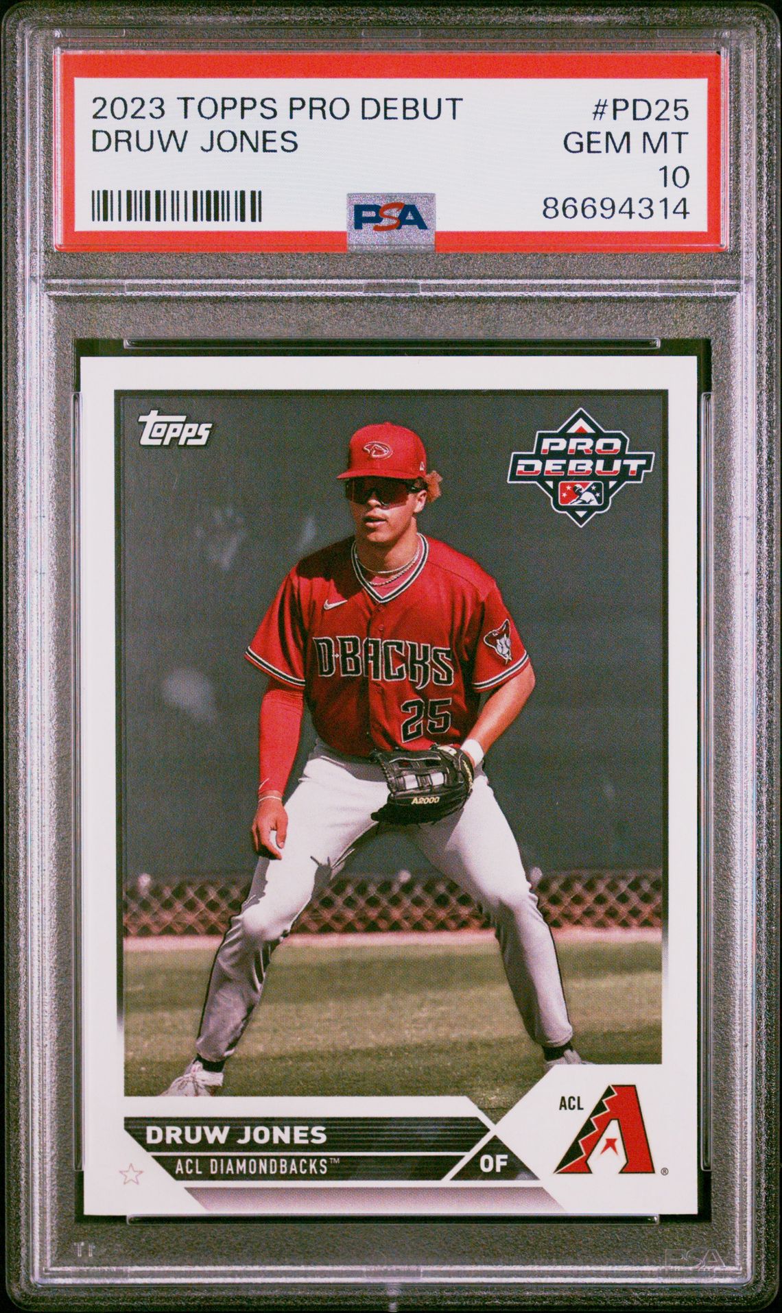 2023 Topps TOPPS PRO DEBUT #PD25 Druw Jones front