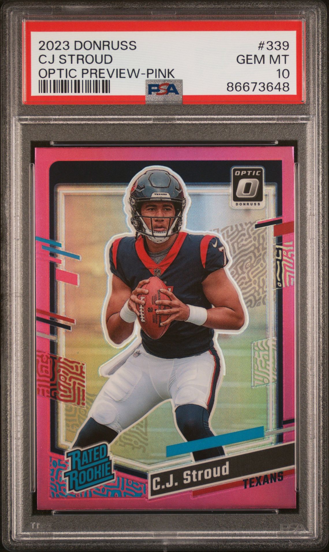 2023 Panini Panini Donruss #339 Cj Stroud front