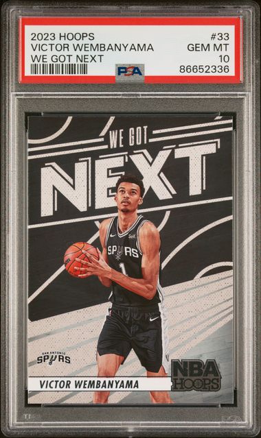  PSA 10 VICTOR WEMBANYAMA ROOKIE CARD 2023 PANINI HOOPS #277  GRADED PSA GEM MINT 10# 1 PICK AND FUTURE SUPERSTAR : Collectibles & Fine  Art