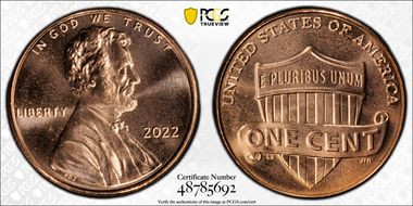 2022 1C Shield MS67RD