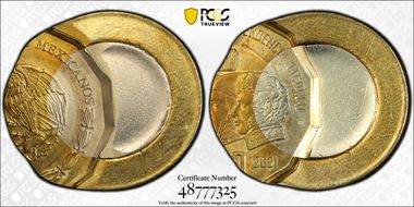 2021-Mo 20 Peso Independence Bicentenary MS64