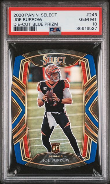 2020 Panini Prizm Red Ice #307 Joe Burrow Rookie Card - PSA MINT 9 on  Goldin Auctions