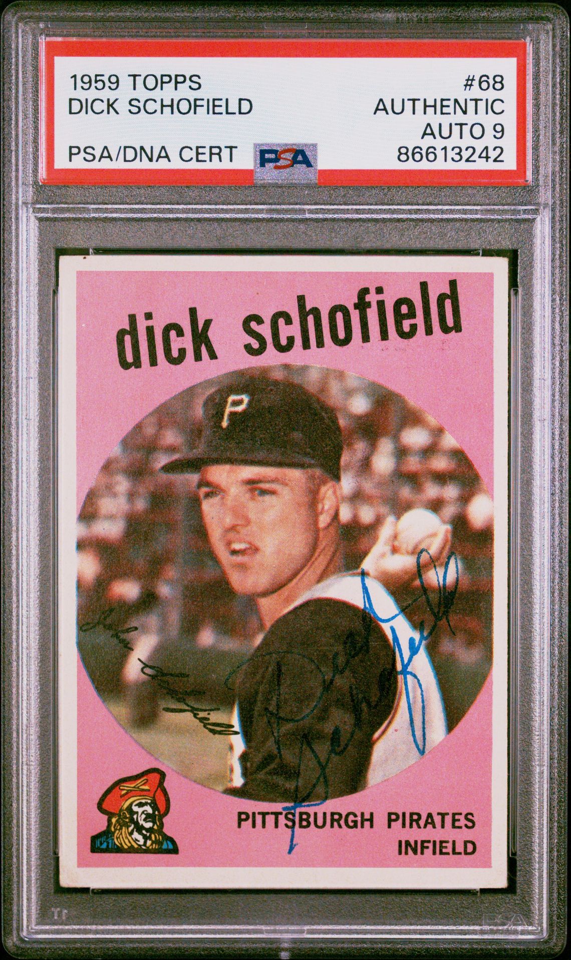 1959 Topps TOPPS #68 Dick Schofield front