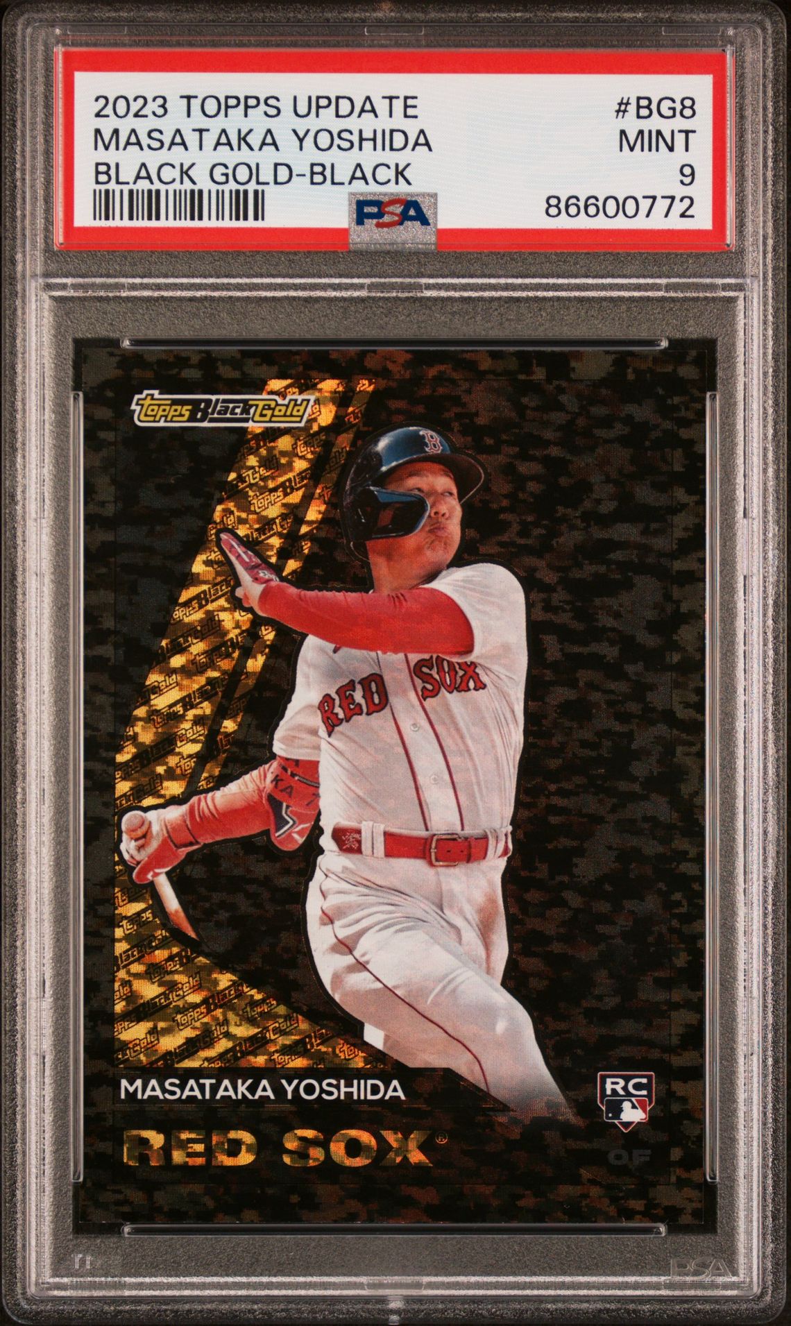 2023 Topps TOPPS UPDATE BLACK GOLD BLACK #BG8 Masataka Yoshida front