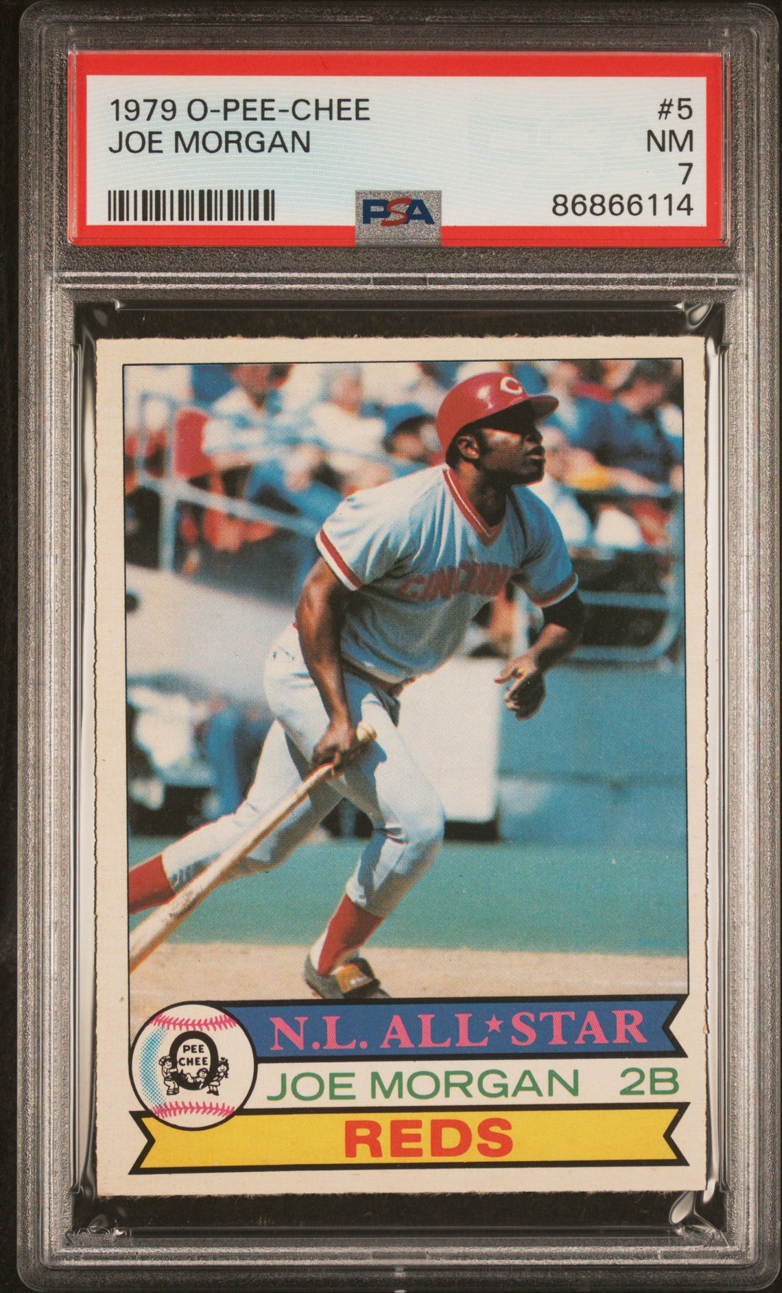 1979 Upper Deck O-PEE-CHEE #5 Joe Morgan front