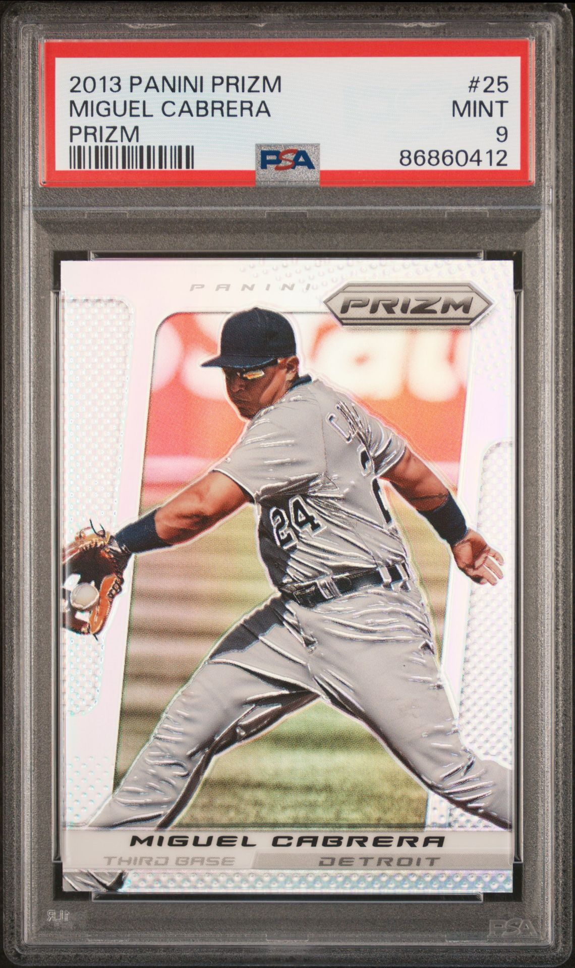 2013 Panini PANINI PRIZM #25 Miguel Cabrera front