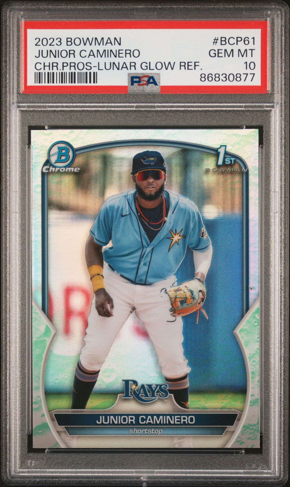 1999 Bowman POKEMON FRENCH 1ST EDITION #26 Minidraco front