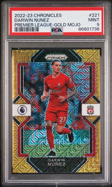 2022-23 Panini Chronicles Premier League-Gold Mojo #221 Darwin