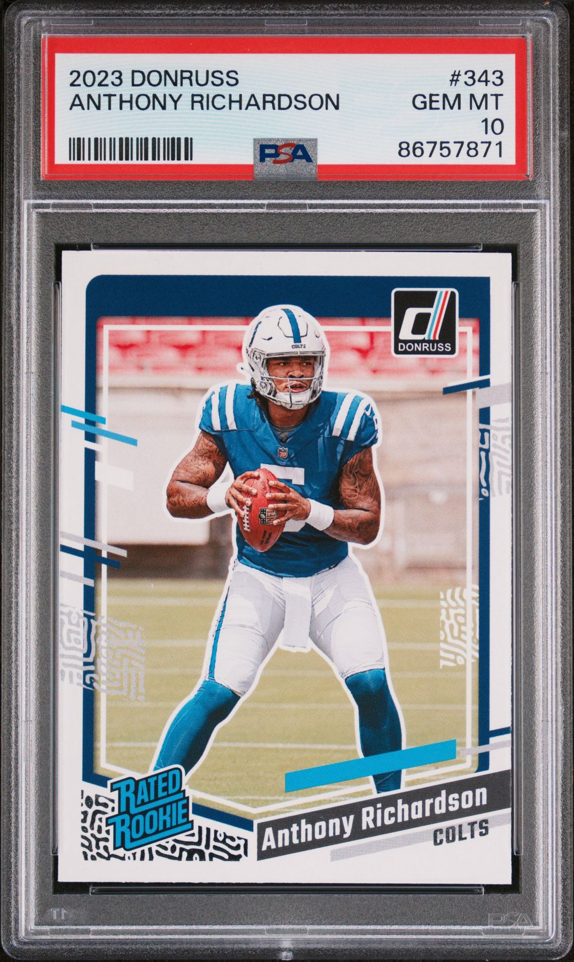 2023 Panini PANINI DONRUSS #343 Anthony Richardson front