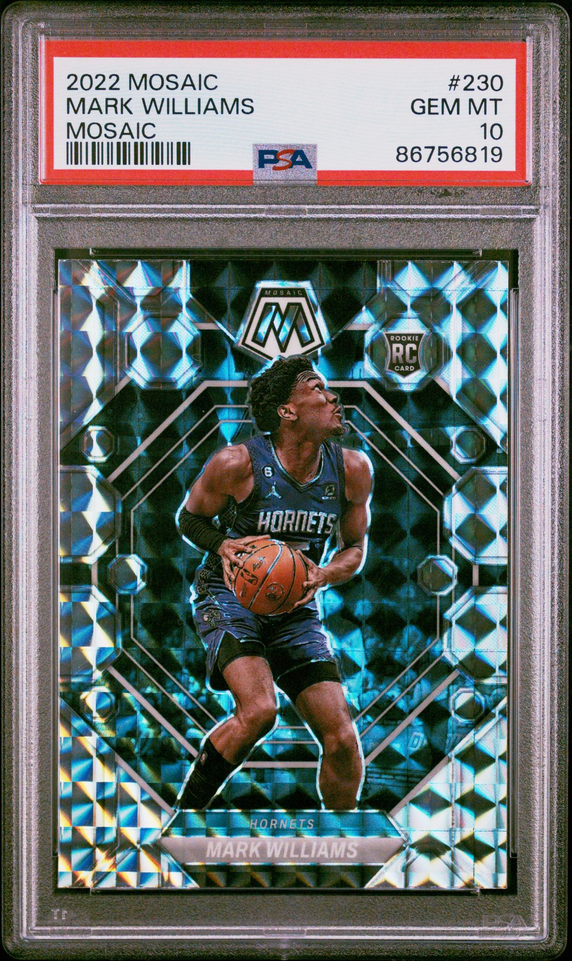 2022 Panini Mosaic #230 Mark Williams front