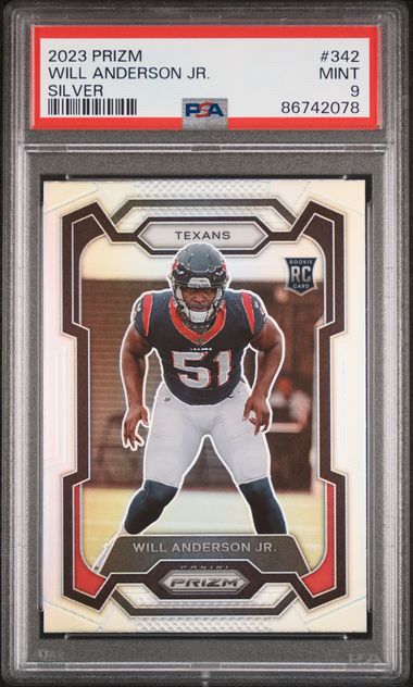 2023 Panini Black Vanta #VA3 Will Levis Rookie Card - PSA NM 7 on Goldin  Auctions