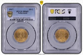 1917 10 G KM-149  Au MS65