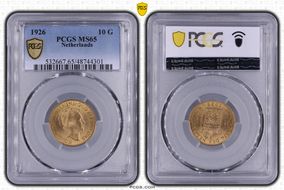 1926 10 G KM-162  Au MS65