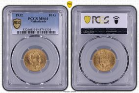 1932 10 G KM-162  Au MS64