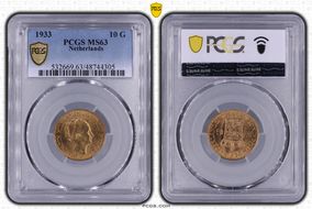 1933 10 G KM-162  Au MS63