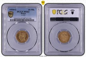 1910-G 10 Mk J-191 MS62