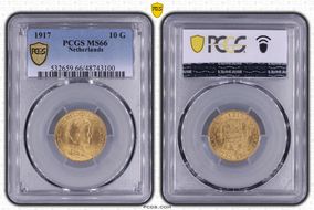 1917 10 G KM-149  Au MS66