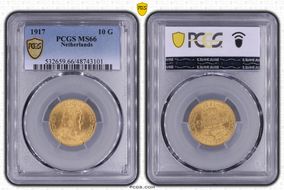 1917 10 G KM-149  Au MS66