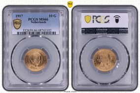1917 10 G KM-149  Au MS66