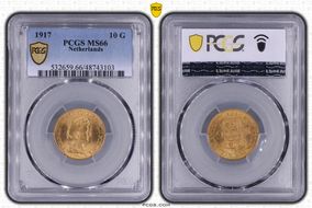 1917 10 G KM-149  Au MS66